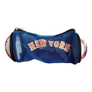New York Mets Collapsible Mesh Bag Mr. Mrs. Met Mascot Baseball Accessory NIB